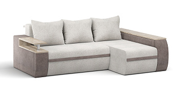 Атика NEW угол ПР(Г) (Тип D, Shape (walnut), Dream (stone), Н:Т, Д:крафт серый)