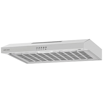 KRONA ERMINA 600 inox PB вытяжка кухонная