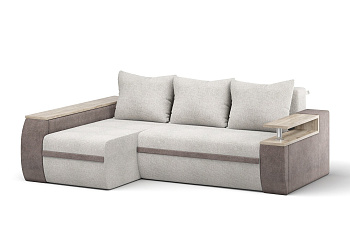 Атика NEW угол ЛВ(7) (Тип D, Shape (walnut), Dream (stone), Н:Т, Д:крафт серый)